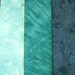 SALE Mineral Pool Fabric - Hand Dyed Fat Quarter Fabric Set