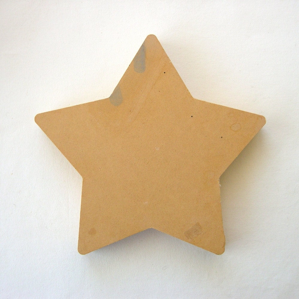 Mosaic Supplies Star MDF base for mosiac tiles, ceramic tiles, stained glass tiles, crafts, photos