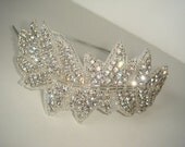 Ivy Bridal Headpiece, Rhinestone Headband,  Wedding Headband, Bridal Headband, Bridal Headpiece, Headband, Bridal Accessories, Hair, Silver