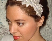 Ivy Bridal Headband, Rhinestone Headband, Wedding Headband,  Bridal Headpiece, Headband, Bridal Accessories, Hair, Silver