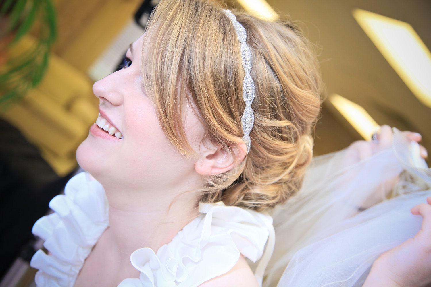 Bridal headband,  rhinestone headband,  headband, crystal headband, hair accessory,  wedding headpiece, bridal accessories, weddings, hair