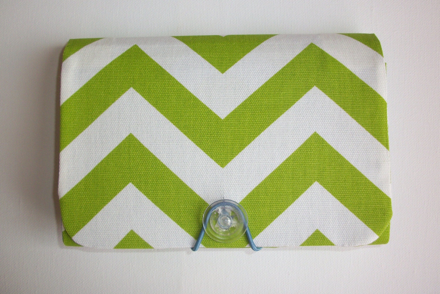 Coupon holder Organizer / holder /  keeper  - Green Chevron - ZigZag Zig Zag