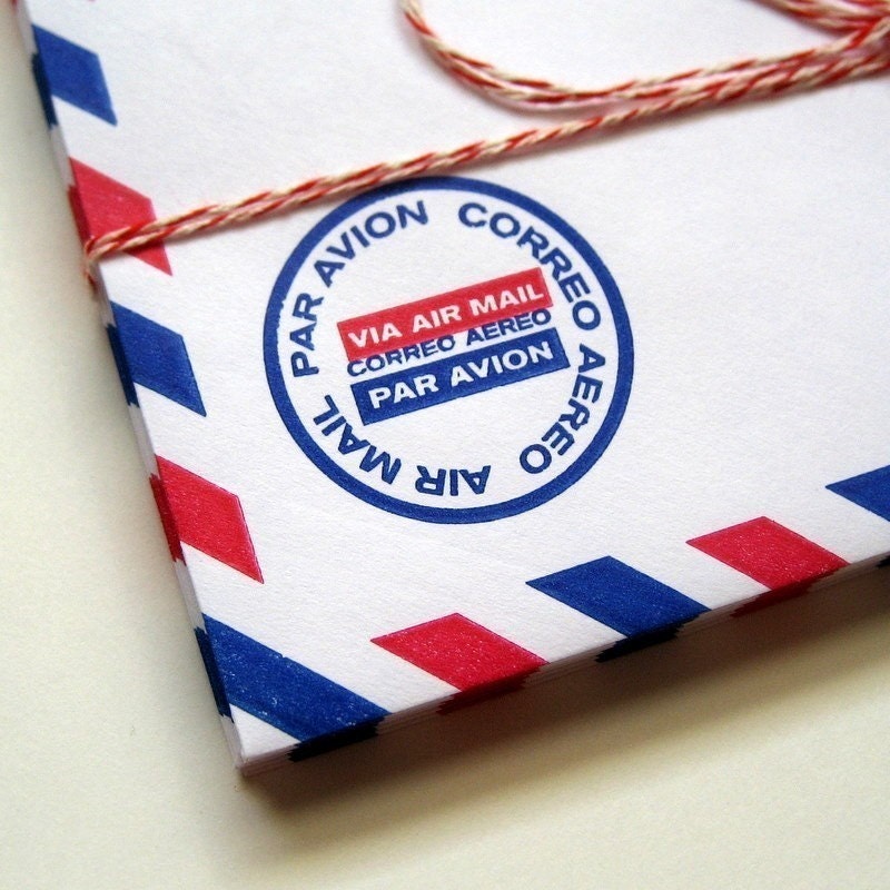 10 Retro Inspired New Airmail Envelopes