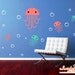 Cute Jellyfish Wall Decal / Sticker