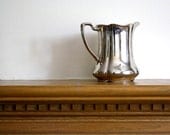 1940s Gray's Pottery Silver Lustre Pitcher or Gravy Boat
