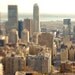 Urban city landscape downtown skyscraper city view architecture Montreal home decor wall art - City view 8 x 10