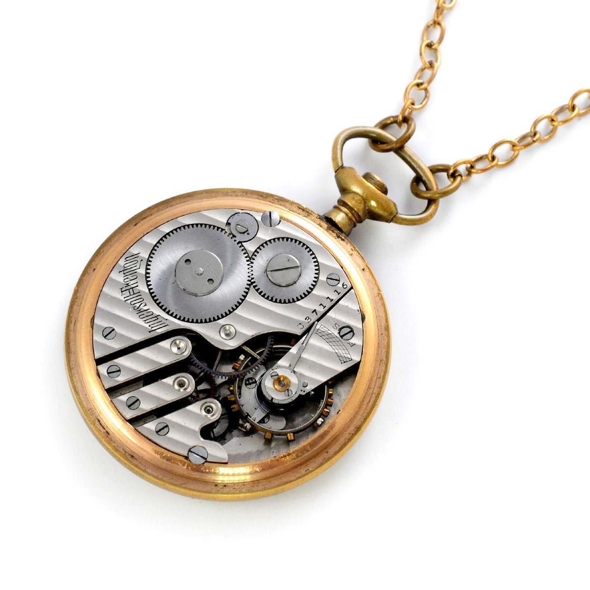 Diu - 1897 Ingersoll Pocket Watch Necklace