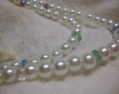 Little Sweetness Pearl and Crystal Necklace