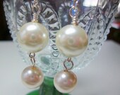 Double Pearl Earrings