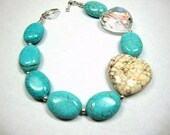 Turquoise Heart Bracelet