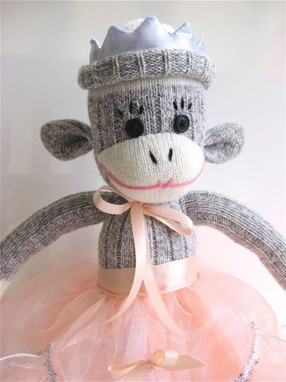 Sockmonkey Princess CUSTOMIZED FOR YOU