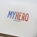 Father's Day Card - My Hero - Letterpress