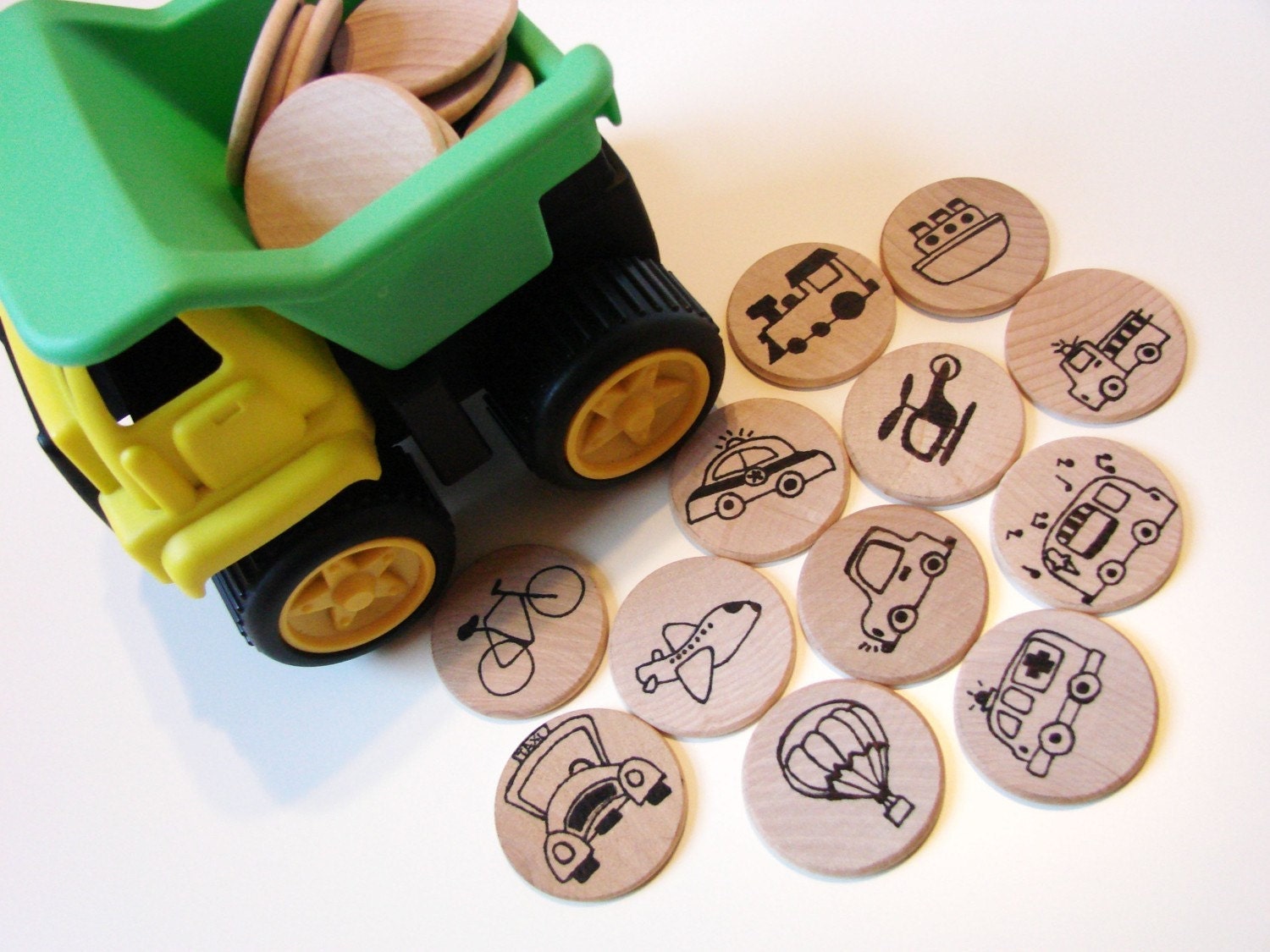 Make a Match - Transportation Edition - A Montessori and Waldorf Inspired Matching and Memory Game