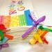 Rainbow Garden Soft Book - FREE SHIPPING