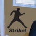 vinyl wall art sticker decal BASEBALL PLAYER DECAL Kit lettering word quote saying applique sports grahpic