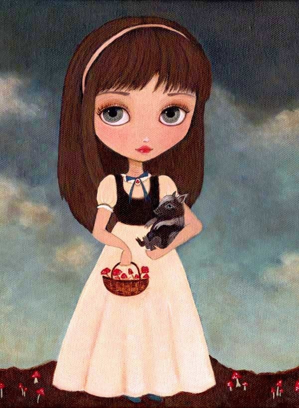 The Mushroom Collectors 8x10 Print