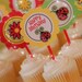 Ladybug Garden Summer Party Invitation and Kit , Kawaii Printable Decoration Supplies for Birthday Girl - Party Kit PDF Complete Set 0074