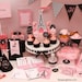 Paris Ooh La La Party Invitation and Kit, Printable Decoration Supplies for Birthday Girl - Printable Party Kit PDF Complete Set