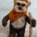 STAR WARS Ewok Felted Wool Character