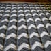Sale Heather Grey Zig Zag Chevron Afghan