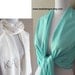 Pashmina Scarf, Wedding Shawl, Bridesmaid Gift Idea Aqua Tiffany Blue or Choose Your Color