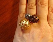 Multi-Metal Moonball Stack  (Buy 3 rings and save 25 dollars)