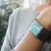 Simple Cuff in Sea Foam