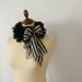 Black Cowl Neckwarmer