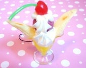 Yellow Fruit Parfait Phone Charm