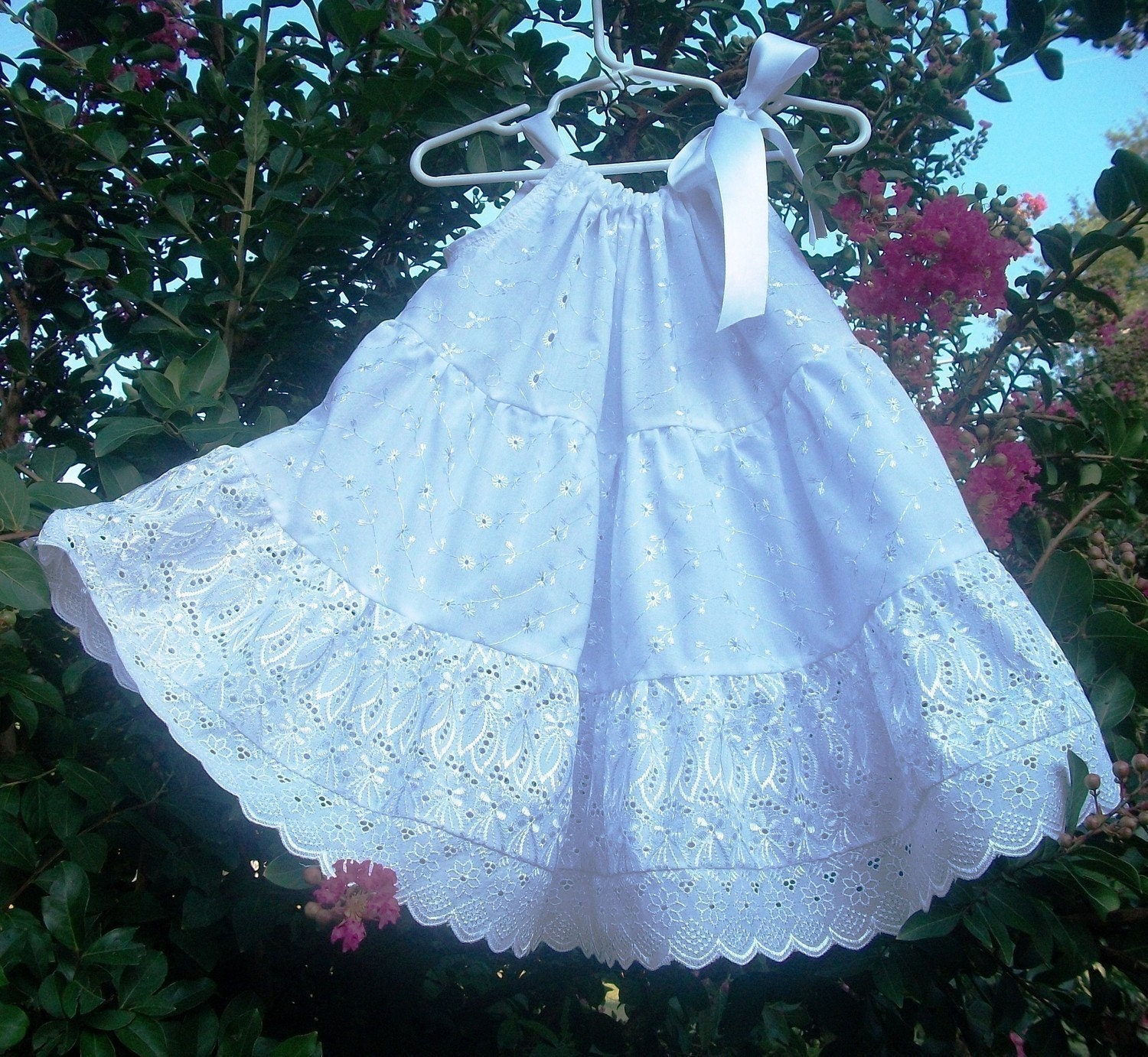 SEW FLOUNCY Tiered Pillowcase Dress Pattern PDF Instant Download Beginner Sewing Children Clothing