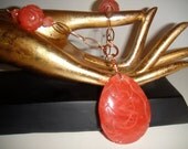 Quartz Brings Good Luck and Fortune           (Cherry Quartz Necklace)