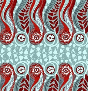 Innocent Crush Cotton Quilting Fabric by Anna Maria Horner, Slowdance in Vintage, 1 yard