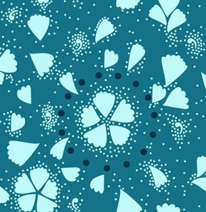 Innocent Crush Cotton Quilting Fabric by Anna Maria Horner, Maybe in Indigo, 1 yard