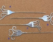Upcycled Fork Hair Stick or Shawl Pin - pick up the one you prefer