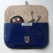Royal Blue Patent Leather Clutch