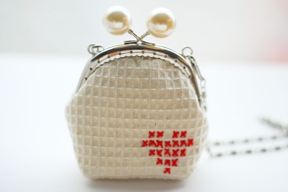 Sweet Heart Coin Purse (Metal Frame)
