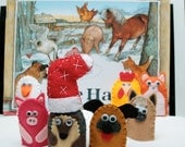 The Hat -- Finger Puppet set