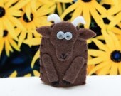 Goat finger puppet