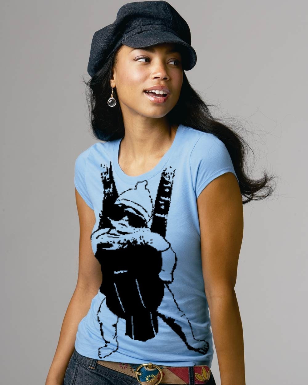 Size Medium BABY CARRIER Movie Shirt tshirt ladies lady teen small medium large ocean blue funny the Fan art  las vegas infant sling NEW