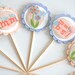 Mom is the Best and I love my Mom - Mother's Day Cupcake Toppers