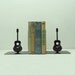 Acoustic Guitar Metal Art Bookends - FREE USA Shipping