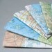 5 mini notebooks made with eco paper that is recycled, rescued, post-consumer, and found
