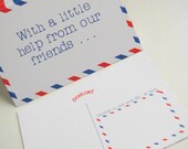 Postcard Wishes - Fun Guest Book Alternative - (pk of 100)