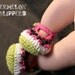 Baby Girl, Crochet Baby Booties, Watermelon, Baby Girl Booties, Watermelon Booties, MADE TO ORDER