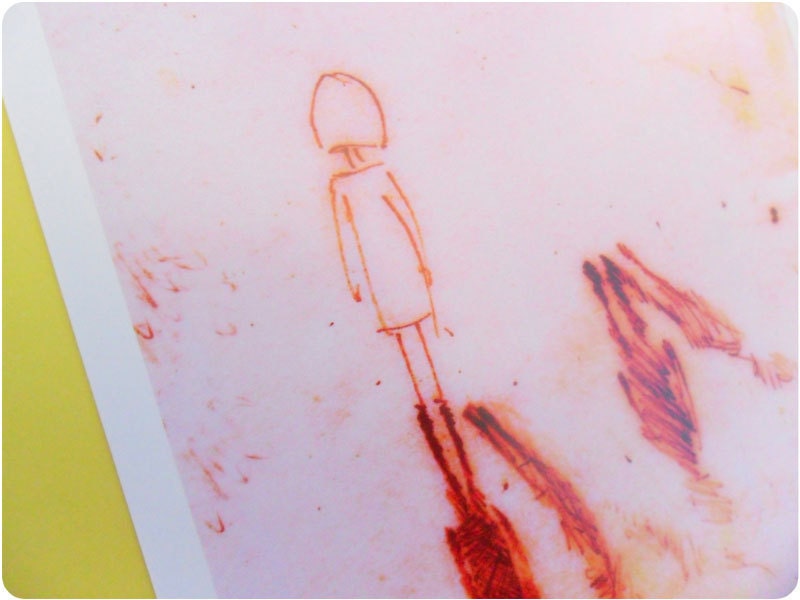 Loss of A Friendship - drawing reproduction