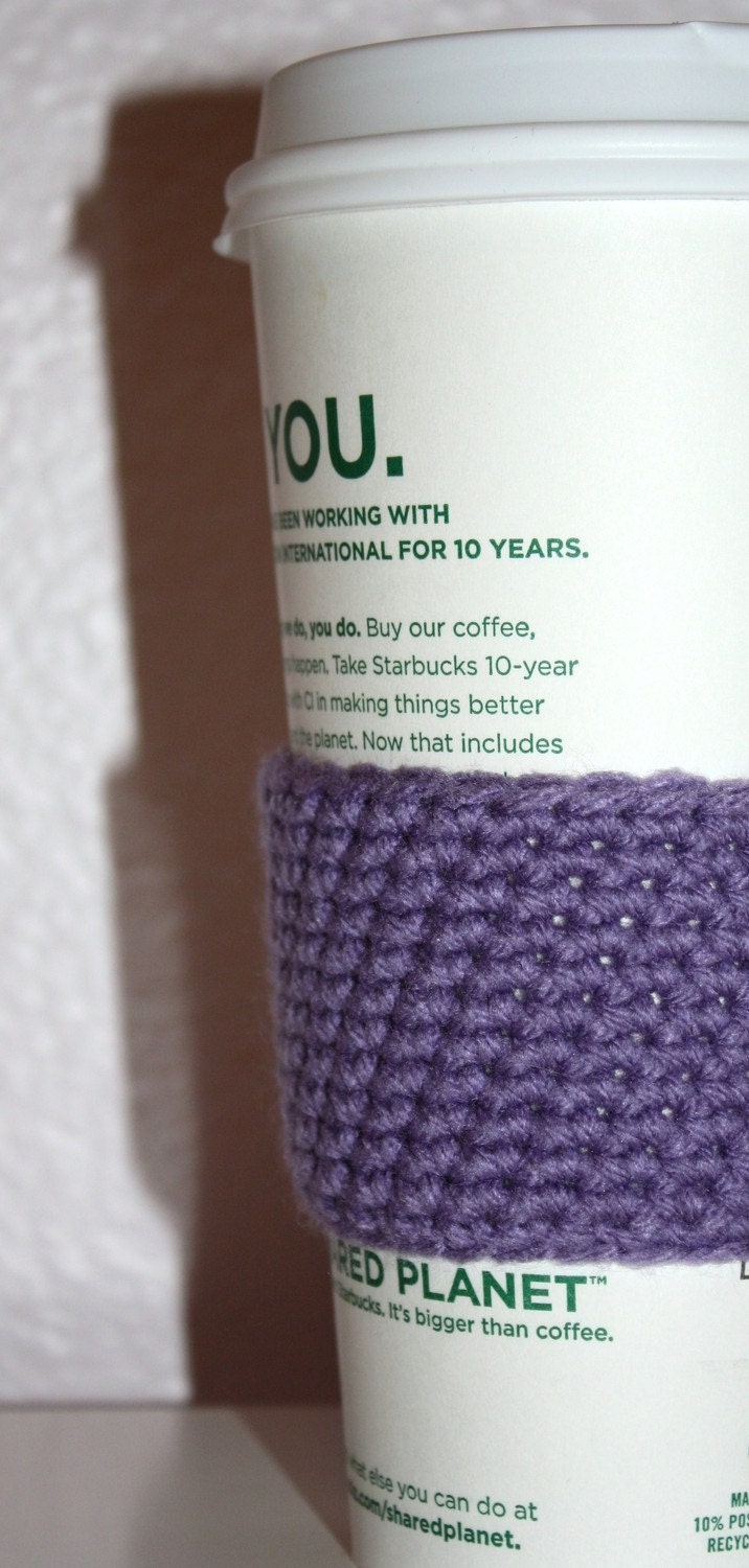 READY TO SHIP - Solid Coffee Cozy - As Pictured - Eco-Friendly, Reusable