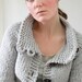TWIGGY CARDIGAN // top down super bulky sweater knitting pattern PDF