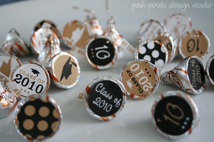 GRAD - Printable Candy Stickers - Gold and Black - Class of 2012 - DIY Mod Graduation Collection - by Make Life Cute Il_170x135