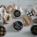 GRAD - Printable Candy Stickers - Gold and Black - Class of 2013 - DIY Mod Graduation Collection - by Make Life Cute
