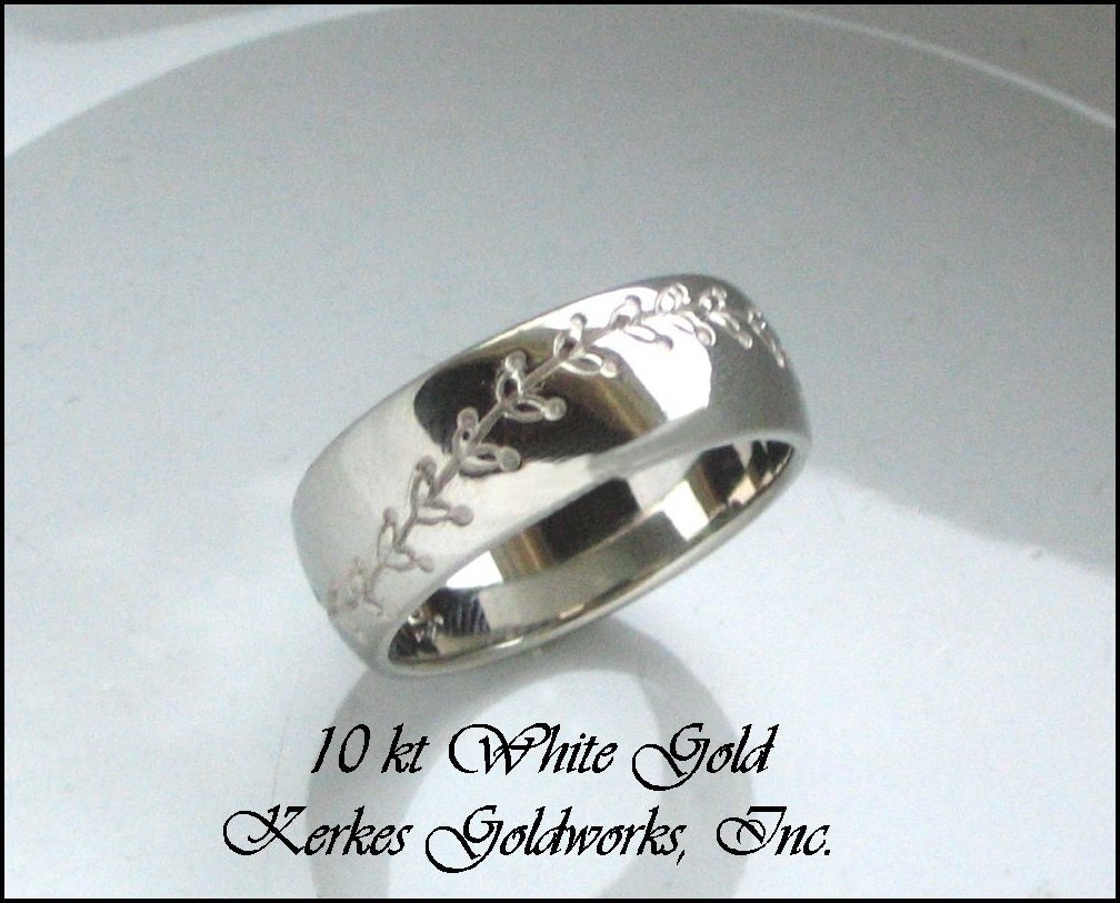 Handmade Baseball Ring
